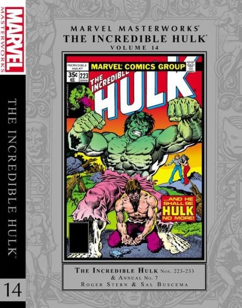 Cover for Roger Stern · Marvel Masterworks: The Incredible Hulk Vol. 14 (Hardcover Book) (2020)