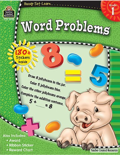 Cover for Teacher Created Resources Staff · Ready-set-learn: Word Problems Grd 1 (Paperback Bog) (2008)