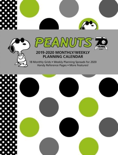 Cover for Peanuts Worldwide LLC · Peanuts 2019-2020 Monthly / Weekly Diary Planner (Bok) (2019)