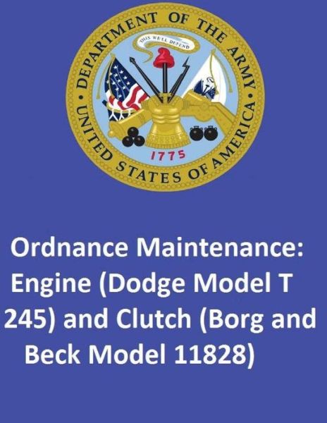 Cover for United States Department of the Army · Ordnance Maintenance (Paperback Book) (2017)