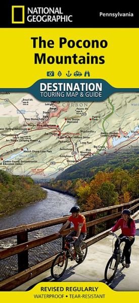 Cover for National Geographic Maps · Pocono Mountains: Destination Map (Landkarten) (2022)