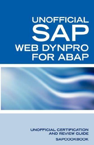 Cover for Terry Clark · SAP Web Dynpro for ABAP Interview Questions: WD-ABAP Interview Questions, Answers, and Explanations: Unoffical Web Dynpro for ABAP: Unofficial SAP Web Dynpro for ABAP Certification Review (Paperback Bog) (2008)