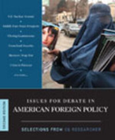Cover for CQ Researcher · Issues for Debate in American Foreign Policy: Selections from CQ Researcher (Paperback Bog) [2nd Revised Ed. edition] (2011)