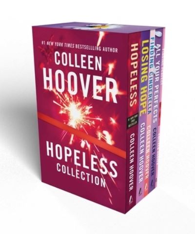 Colleen Hoover Hopeless Boxed Set: Hopeless, Losing Hope, Finding Cinderella, All Your Perfects, Finding Perfect - Box Set - Colleen Hoover - Books - Atria Books - 9781668035306 - October 24, 2023