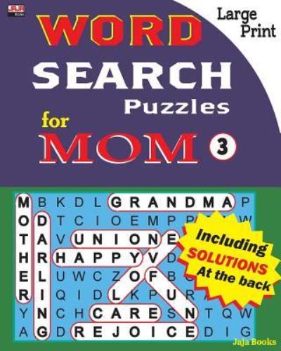 Cover for Jaja Books · Word Search Puzzles for Mom (Taschenbuch) (2018)