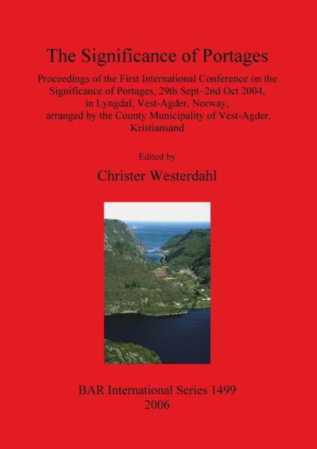 Cover for Christer Westerdahl · The Significance of Portages (Paperback Book) (2006)