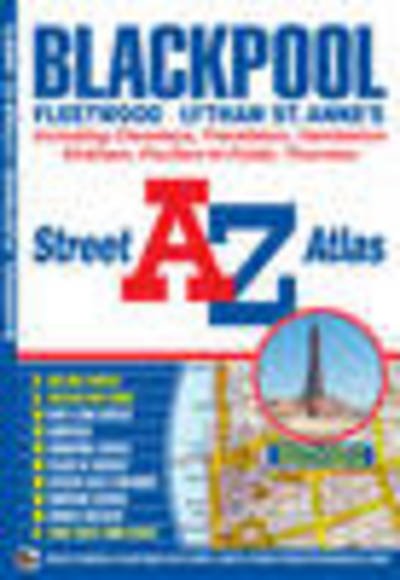 Cover for Geographers' A-Z Map Company · Blackpool A-Z Street Atlas (Paperback Book) [6 Revised edition] (2013)