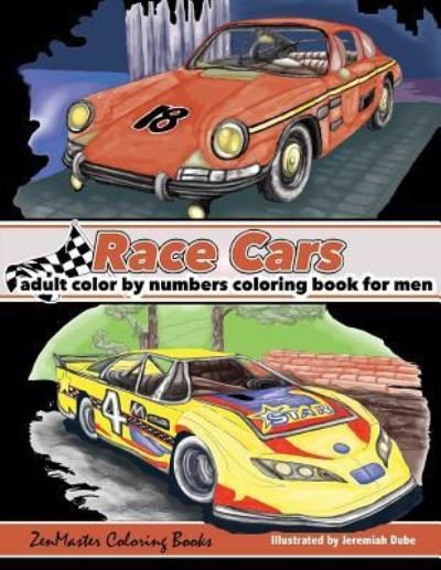 Cover for Zenmaster Coloring Books · Color By Numbers Coloring Book For Men (Pocketbok) (2017)