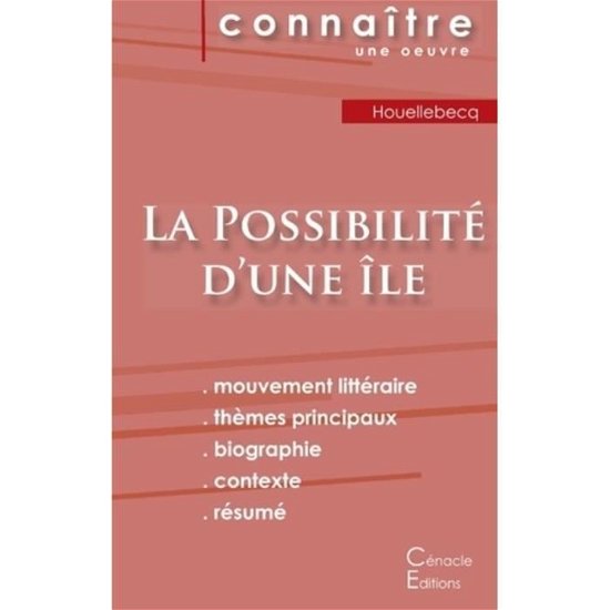 Cover for Michel Houellebecq · Fiche de lecture La Possibilite d'une ile (Analyse litteraire de reference et resume complet) (Paperback Book) (2022)