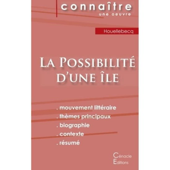 Cover for Michel Houellebecq · Fiche de lecture La Possibilite d'une ile (Analyse litteraire de reference et resume complet) (Pocketbok) (2022)