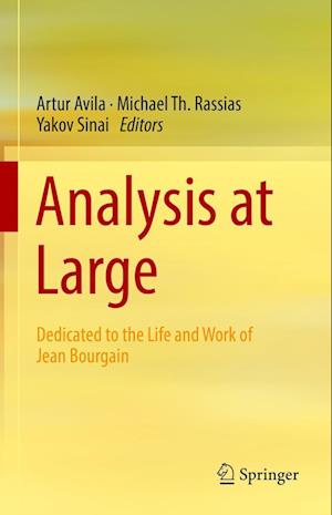 Cover for Analysis at Large: Dedicated to the Life and Work of Jean Bourgain (Hardcover Book) [2022 edition] (2022)