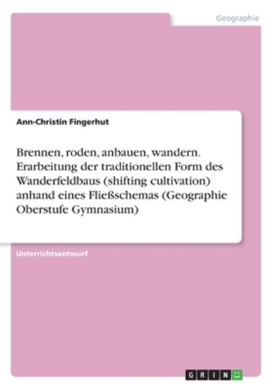 Brennen, roden, anbauen, wand - Fingerhut - Böcker -  - 9783346254306 - 