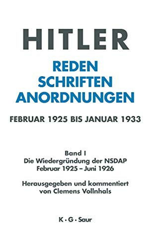 Hitler - Adolf Hitler - Books - K.G. Saur - 9783598219306 - December 16, 1991