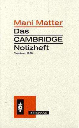 Cover for Matter · Cambridge Notizheft (Book)