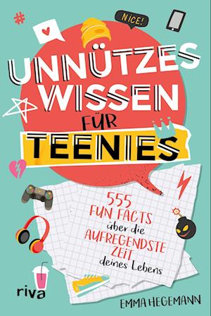 Cover for Emma Hegemann · Unnützes Wissen für Teenies (Buch) (2023)