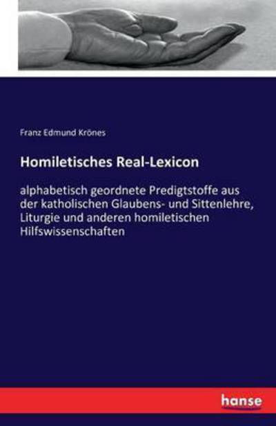 Cover for Krönes · Homiletisches Real-Lexicon (Book) (2016)