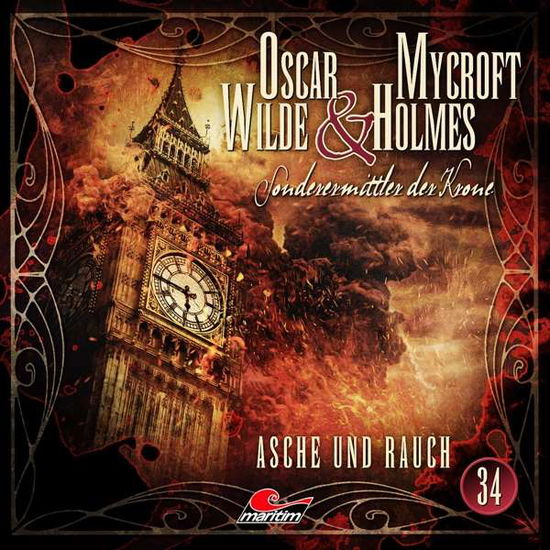 Cover for Oscar Wilde &amp; Mycroft Holmes · Folge 33-asche Und Rauch (CD) (2021)