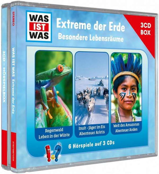 Was Ist Was 3-cd Hörspielbox Vol.8 - Erde - Was Ist Was - Musiikki - TESSLOFF - 9783788670306 - perjantai 13. syyskuuta 2019