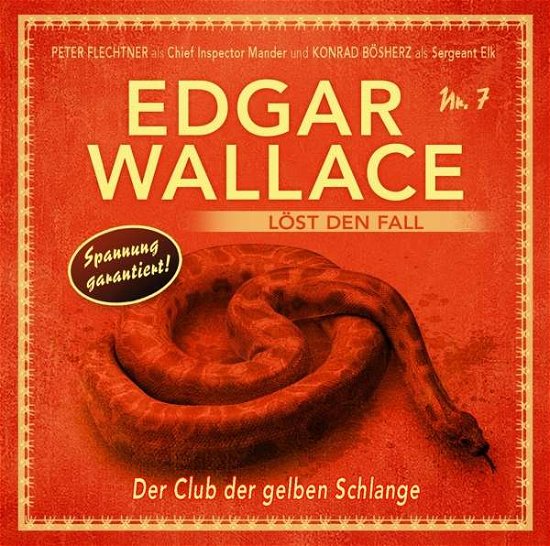 Cover for Edgar Wallace · Edgar Wallace Löst den Fall-folge 7 (CD) (2020)