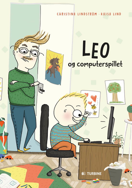 Cover for Christina Lindström · Leo og computerspillet (Hardcover Book) [1. wydanie] (2017)