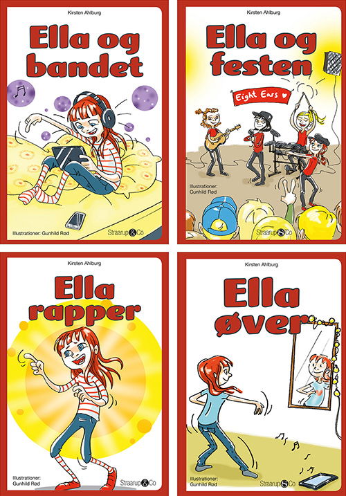 Ella Bogpakke - Letlæsning for børn -  - Kirjat - Straarup & Co - 9788770180306 - tiistai 20. helmikuuta 2018