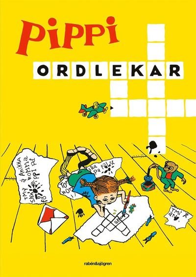 Cover for Astrid Lindgren · Pippi ordlekar : Korsord, rebusar och ordflätor (Bok) (2019)
