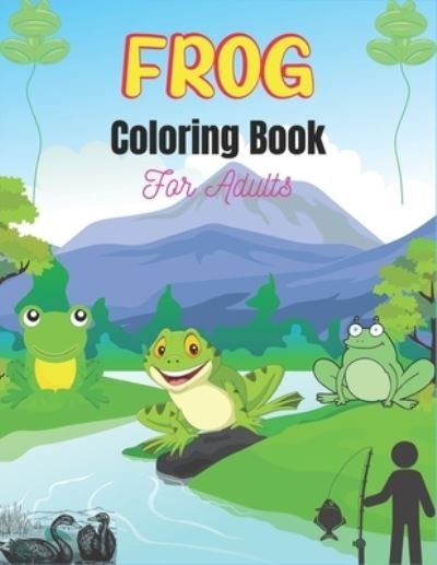 Cover for Srmndm Publications · FROG Coloring Book For Adults (Paperback Bog) (2020)
