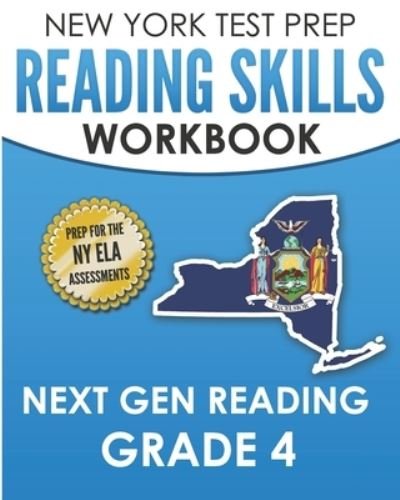 Cover for Test Master Press New York · NEW YORK TEST PREP Reading Skills Workbook Next Gen Reading Grade 4 (Paperback Book) (2020)