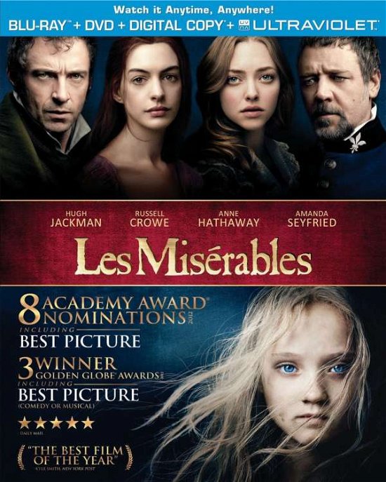Cover for Les Miserables (Blu-ray) (2013)