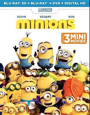 Cover for Minions (Blu-Ray) (2015)