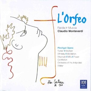 Cover for Claudio Monteverdi (1567-1643) · L'Orfeo (CD) (2010)