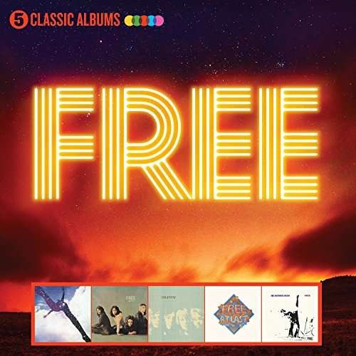 Cover for Free · 5 Classic Albums (CD Box Set) (CD) (2017)