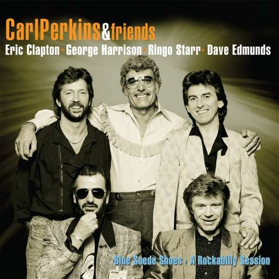 Cover for Carl Perkins &amp; Friends · Blue Suede Shoes - a Rockabilly Session (CD/DVD) (2020)