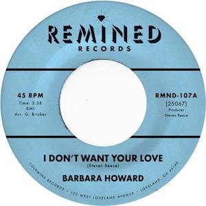 Cover for Barbara Howard · I Don't Want Your Love (LP) (2019)