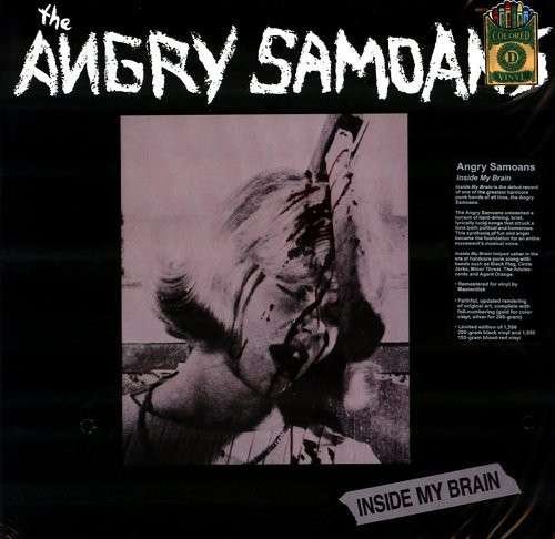 Cover for Angry Samoans · Inside My Brain (LP) [Limited, Coloured edition] (2014)