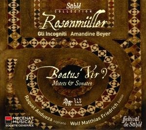 Cover for Rosenmuller / Andueza / Friedrich / Incogniti · Beautus Vir (CD) [Digipak] (2010)