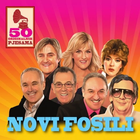 Cover for Novi Fosili · 50 Originalnih Pjesama (CD) (2019)