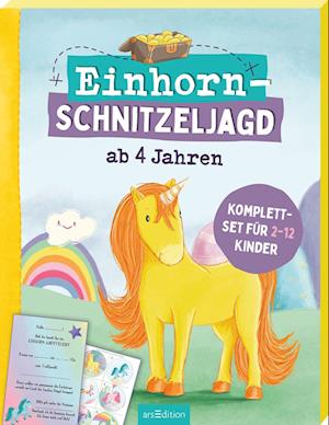 Cover for Lang:einhorn-schnitzeljagd Ab 4 Jahren (Book)