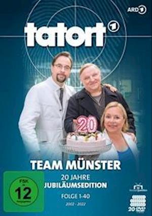 Cover for Tatort Team Muenster · Tatort-team Muenster (Thiel &amp; Boerne)-20 Jahre (DVD) (2023)