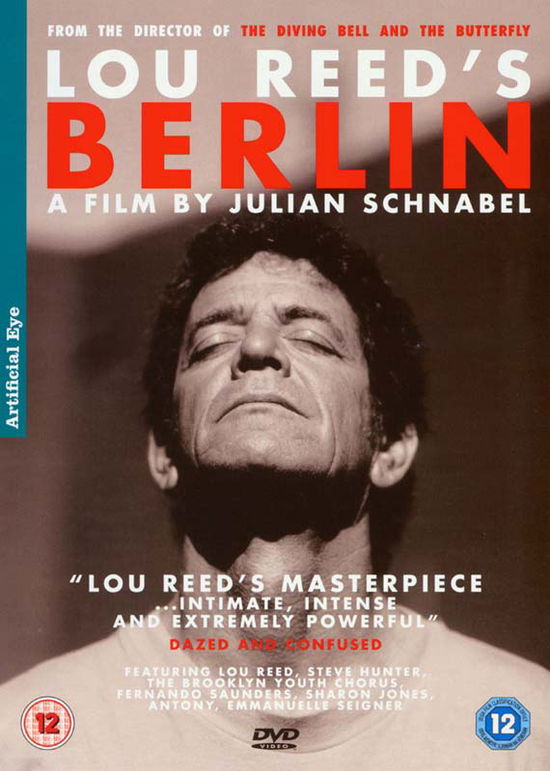 Cover for Lou Reed · Lou Reeds Berlin Julian Schnabel (DVD) (2008)