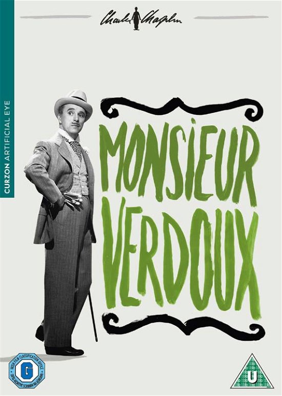 Monsieur Verdoux - Charlie Chaplin - Monsieur Verdoux - Film - Artificial Eye - 5021866767307 - 26. oktober 2015