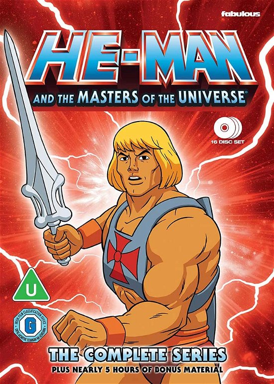 He-Man and The Masters of the Universe - The Complete Series - Heman and the Masters of the Univer - Elokuva - Fabulous Films - 5030697046307 - maanantai 25. huhtikuuta 2022