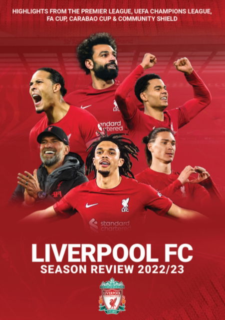 Cover for Liverpool Football Club Season Review 202223 · Liverpool Football Club Season Review 2022 to 2023 (DVD) (2023)