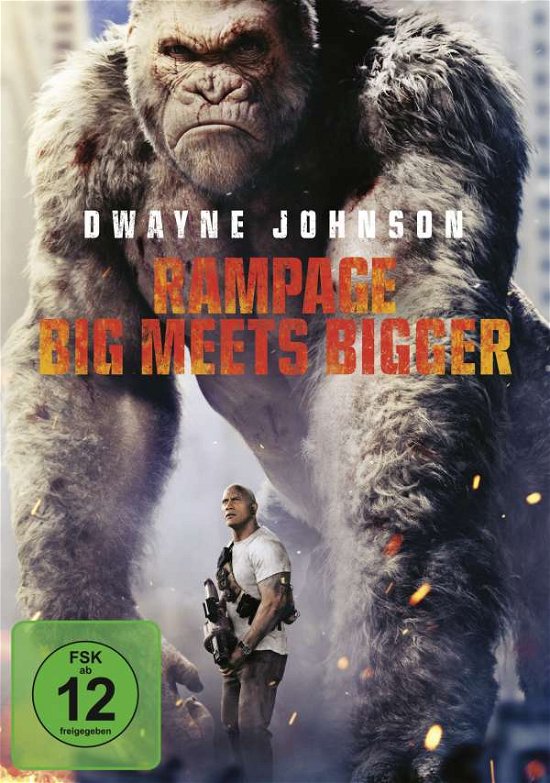 Rampage: Big Meets Bigger - Dwayne Johnson,naomie Harris,malin Akerman - Filmes -  - 5051890314307 - 3 de outubro de 2018