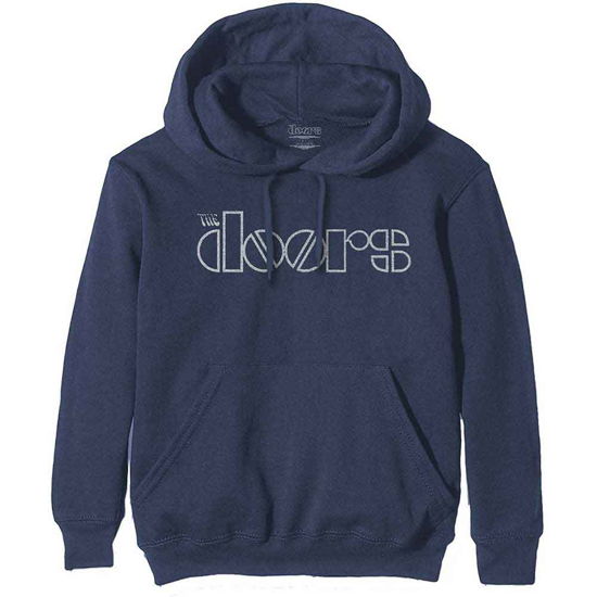 The Doors Unisex Pullover Hoodie: Logo - The Doors - Fanituote -  - 5056561019307 - 