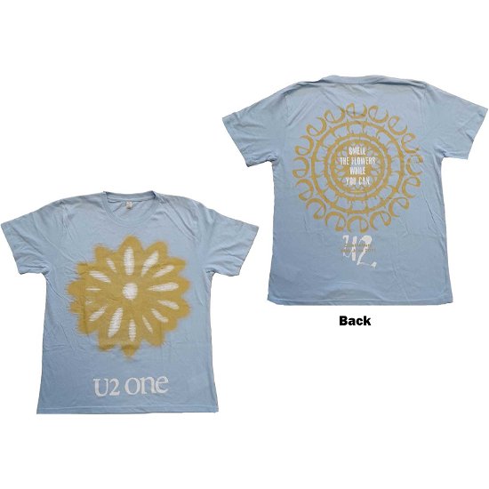 Cover for U2 · U2 Unisex T-Shirt: Glastonbury 2011 Smell the Flowers (Ex-Tour &amp; Back Print) (T-shirt) [size M]