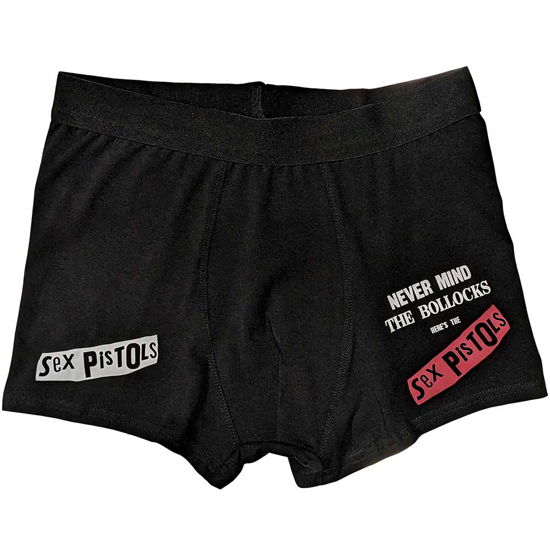 The Sex Pistols Unisex Boxers: Never Mind the Bollocks Original Album - Sex Pistols - The - Koopwaar -  - 5056737214307 - 