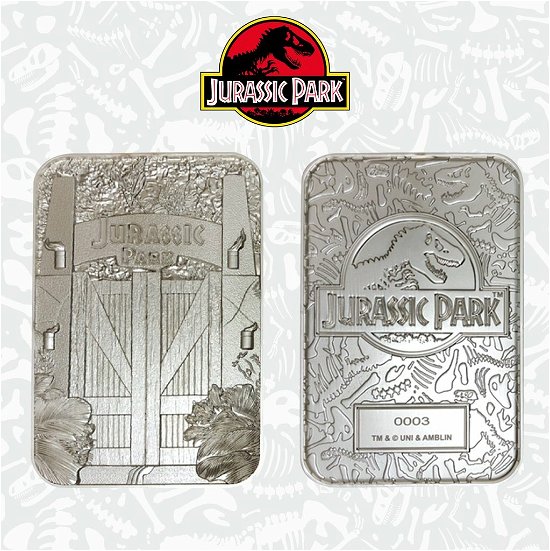 Cover for P.Derive · JURASSIC PARK - Entrance Gates - Silver Plated Col (MERCH)