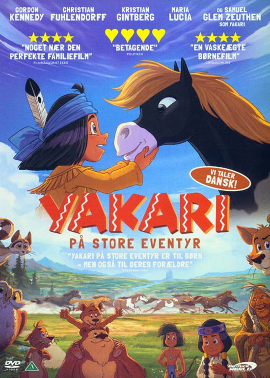 Cover for Yakari på store eventyr (DVD) (2021)