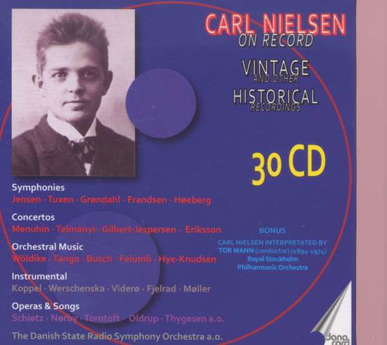 On Record - Vintage & Historical Recordings - Carl Nielsen - Musiikki - Danacord - 5709499801307 - maanantai 9. marraskuuta 2015